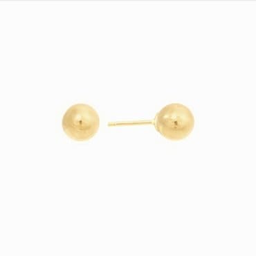 로이드 14K 베이직 라운드볼 4mm 귀걸이 LPFP3A04G