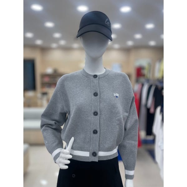 [여주점] 여성 그래픽 라운드 가디건 GP322LKC98 MGRY