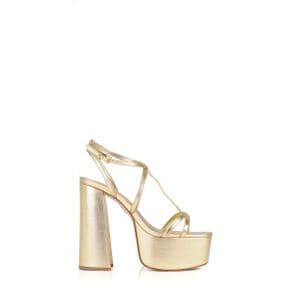 5394049 SCHUTZ Adriana Platform Sandals In Gold