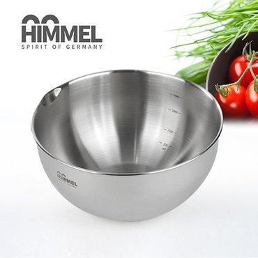  HIMMEL 힘멜 대형믹싱볼24cm 스텐레스 눈금 비빔그릇 (W388154)