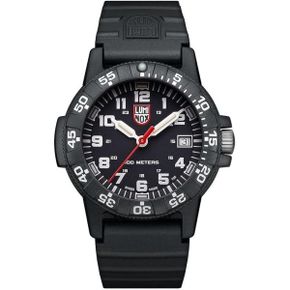 미국 루미녹스 시계 Luminox 레더back SEA Turtle XS.0301.L Mens 워치 39mm - Military in 블랙