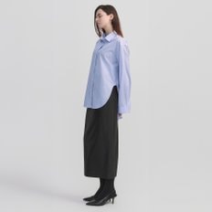 Side Unbalance Stripe Shirt