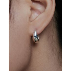 D.silver925 워터 블룸 원터치 귀걸이