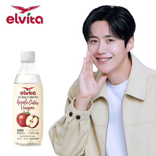 엘비타 애플사이다비니거 스파클링 500ml / 사과초모식초 7,250mg