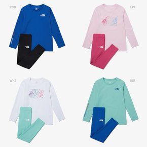 NT7TP04 키즈 썸머 다이브 롱슬리브 워터 세트 KS SUMMER DIVE L/S WATER SET