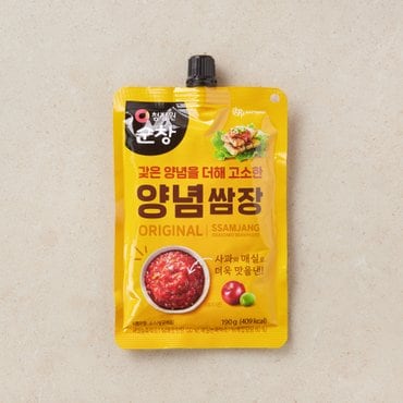 청정원 순창 양념쌈장 190g