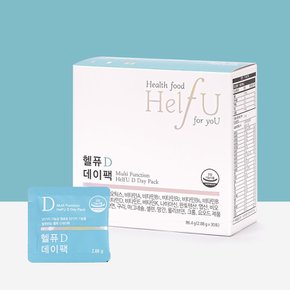 헬퓨 D 데이팩 홍삼 프로바이오틱스 종합 멀티비타민 30포 / 1개월분