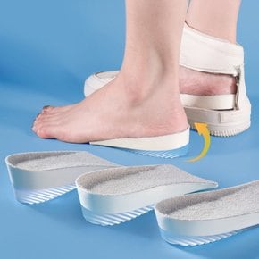 논슬립 실리콘 키높이 깔창 아치 신발 인솔 평발 운동화 기능성