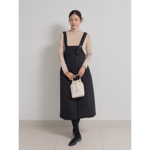 mllw 라이트 웜 오버롤 원피스