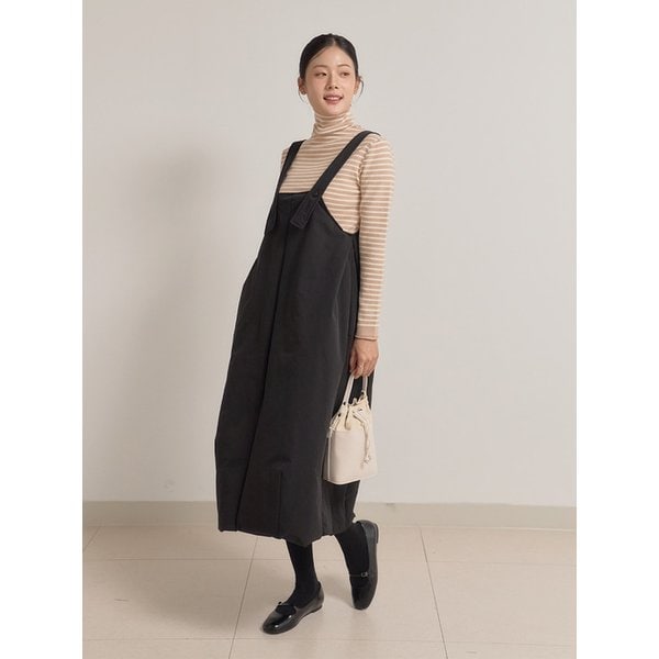 mllw 라이트 웜 오버롤 원피스