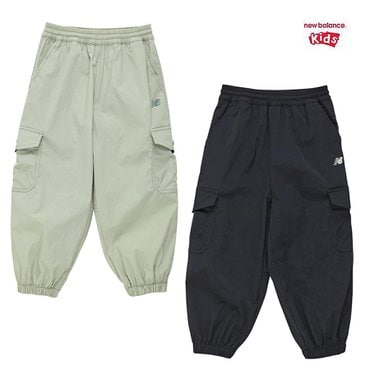 뉴발란스키즈 ESSENTIAL_우븐스트레치 카고 팬츠 (NK9LF2101U)