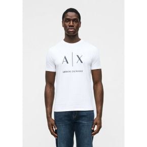 Armani Exchange 아르마니 익스체인지 프린트 티셔츠 - 흰색 7470849