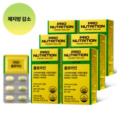 프로뉴트리션 클로라인 체지방감소 혈행개선 6box