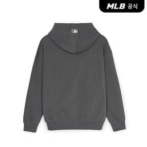 [엠엘비코리아공식] 바시티 빈티지 그래픽 메가오버핏 후드집업 BOS (D.Charcoal Grey)