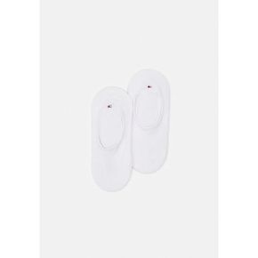 4584205 Tommy Hilfiger WOMEN FOOTIE 2 PACK - Trainer socks white