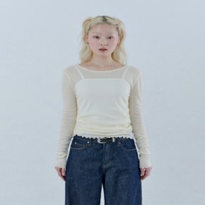 OQ1K5443 라운드넥 심플 긴팔 티셔츠 6034866