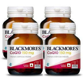 호주 Blackmores 블랙모어스 코엔자임큐텐 코큐텐 COQ10 150mg 30캡슐 4병