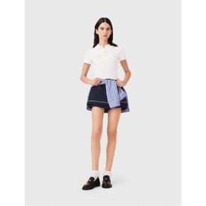 포켓 반팔 폴로 셔츠 Ecru MFPPU01048