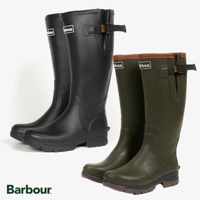 레인부츠 템페스트 웰링턴 부츠 블랙 올리브 남성 장화 BARBOUR TEMPEST