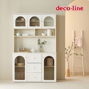 코넬 버터 1200C 유리도어 주방수납장 세트 DGJ106C