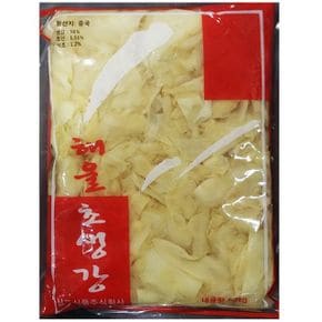 아스파라거스절임 절임류 식당 횟집 식자재 재료 백초생강 삼도 1.4kg X ( 2매입 )