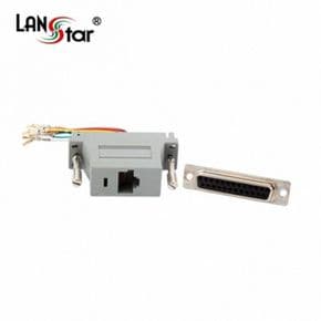 LANstar 패시브 F 20038 RJ45 F-DB25 X ( 3매입 )