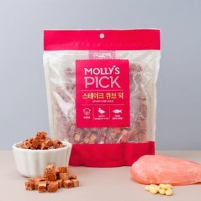 몰리스픽 스테이크 큐브 오리 1kg