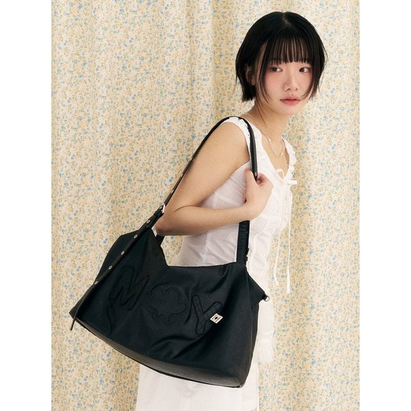 루피 코팅 나일론 쇼퍼백_30733SH(2color)