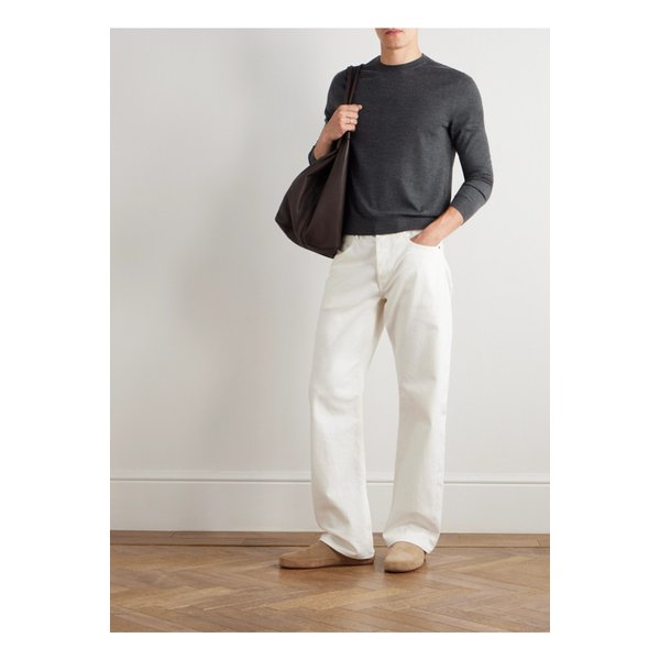 소틸레 슬림 울 실크 캐시미어 블렌드 스웨터 46376663162903862