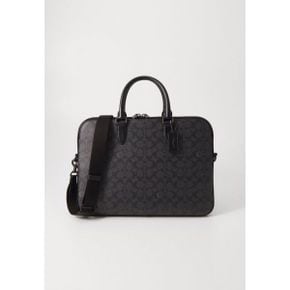 5272447 COACH GOTHAM SLIM BRIEFCASE - Briefcase charcoal signature