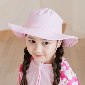 유아썬햇 연핑크 햇볕차단 와이드 챙모자 여름모자 플랩캡_P308497138