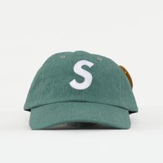 코듀라 립스탑 S로고 6패널 공용 볼캡 SS23H90 GREEN