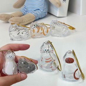 퍼볼캣키링 고양이 열쇠고리 털보관 가방장식 키홀더_P400820618