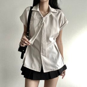 스트라이프 카라 슬림 타이 셔츠 to 2457c_P387837078