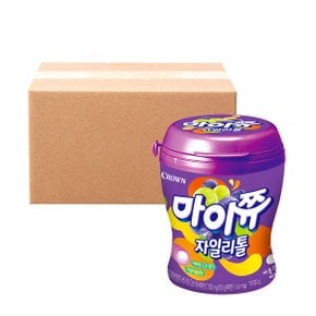 크라운 마이쮸 자일리톨 용기 포도 110g 24개