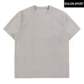 코오롱 남성 크리즈 반팔 라운드 티셔츠 TLTCM24603-GRI