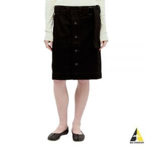 르메르 24 BELTED APRON SKIRT (SK1024 LD1004 999) (에이프런 벨트 스커트) 76083423