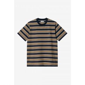 반팔 리온 티셔츠 LEONE STRIPE, BUFFALO