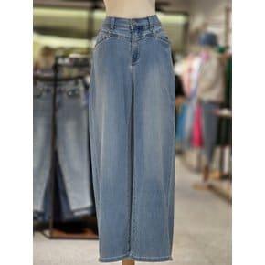 [파주점] 사선 포켓 데님 팬츠 BADPA9531-BL