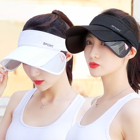펼쳐지는 와이드윙 자외선차단 썬캡 여름 모자