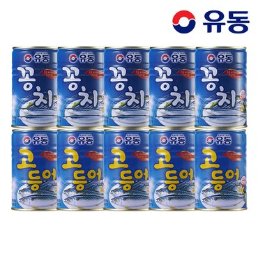 유동 꽁치 400g  x5개 +고등어 400g x5개