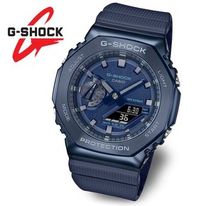 [지샥 정품] G-SHOCK 지얄오크 메탈 GM-2100N-2A 방수 전자 군인시계