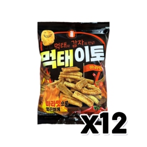 맛슐랭 먹태이토 마라맛 봉지스낵 70g x 12개