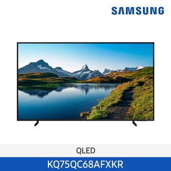 삼성 QLED TV (KQ75QC68AFXKR) (스탠드)