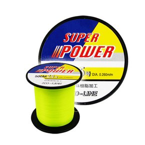 [OURIX] SUPER POWER 민물/바다낚시줄-500M/어종에 맞게 세팅하는 멀티풀 나일론 원줄의 대명사