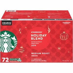  [해외직구]스타벅스 홀리데이 블렌드 미디엄 캡슐 스벅커피 K컵 72개입/ Starbucks Holiday Blend Medium K-cup