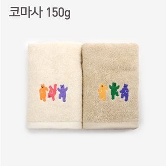 데일리라이크 40x80 자수 타월 - 16 Jelly bear