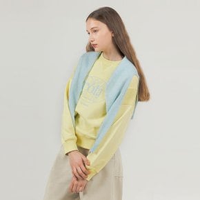 OUTLINE LOGO SWEATSHIRT YELLOW