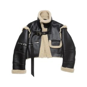 24 FW 아크네 스튜디오 shearling buckled jacket B70150 TP429960660 105826646