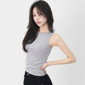 여자 여름 데일리 민소매 슬림핏 스판 나시 슬리브리스 ...